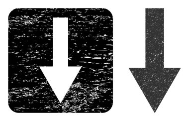 Grunge Oku Aşağıya Okunmuş Mühür