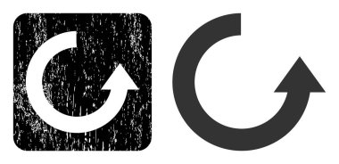 Grunge Oluşturulmuş İzi Döndür