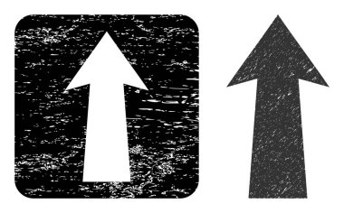 Grunge Oku Kesilmiş Mühür