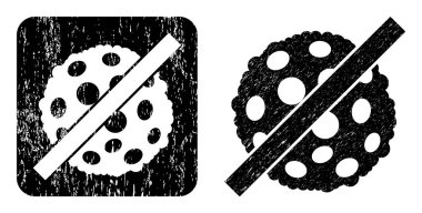 Çizilmiş Mikrop Sporu Sil Filigranı