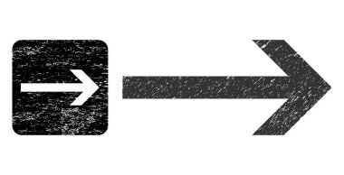 Kalıplı Ok Sağ İşaretli