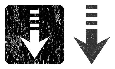 Desenli Aşağıya İşaretli Mühür Gönder