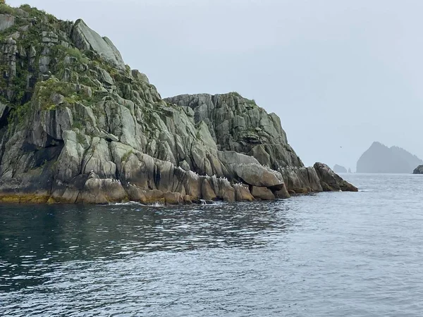 Coastal cliff in Alaska