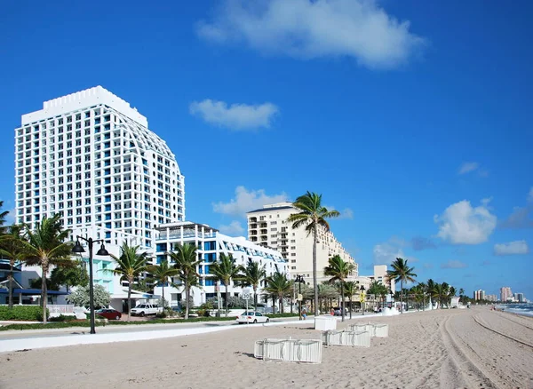 Pláž Ttlantic Ocean Fort Lauderdale Beach Florida — Stock fotografie