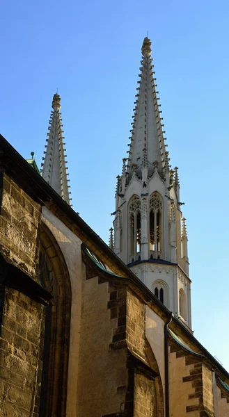 Catedral Histórica Cidade Velha Grlitz Saxônia — Fotografia de Stock