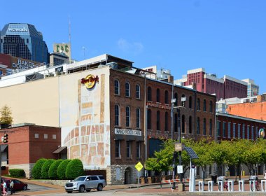 Historical Building in Downtown Nashville, the Capital City of Tennessee