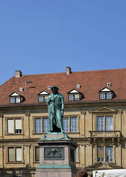 Monument Old Town Stuttgart Capital City Baden Wuerttemberg — Fotografia de Stock