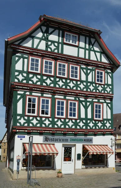 Historical Building Old Town Schmalkalden Thuringia — 图库照片