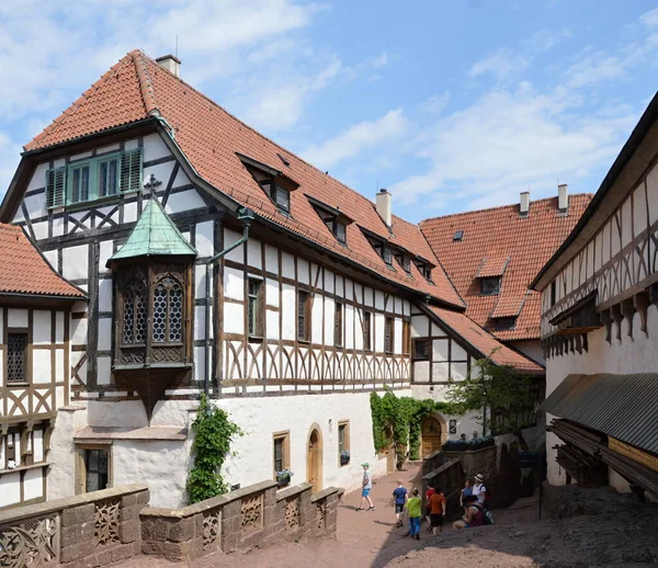 Historical Castle Wartburg Eisenach Thuringia — Φωτογραφία Αρχείου