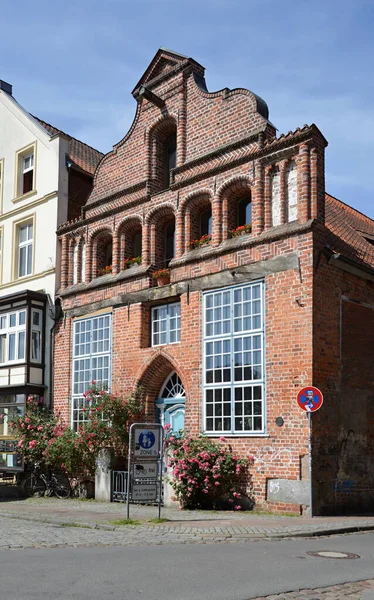 Historical Buildings Old Town Hanse City Lueneburg Lower Saxony — 图库照片