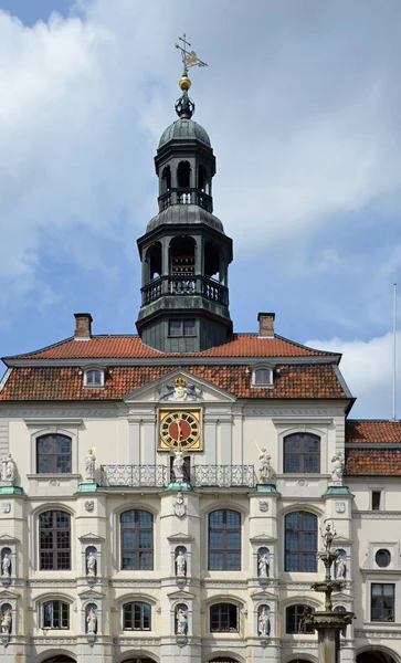 Historical Town Hall Hanse City Lueneburg Lower Saxony — Stock fotografie