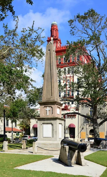 Historical Building Old Town Augustine Florida — стокове фото