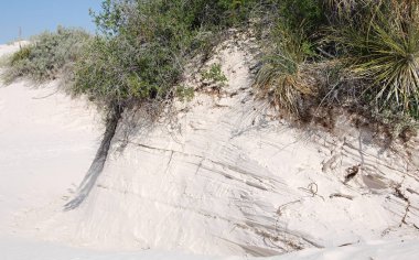 White Sands Ulusal Parkı, New Mexico 'da Fabrika