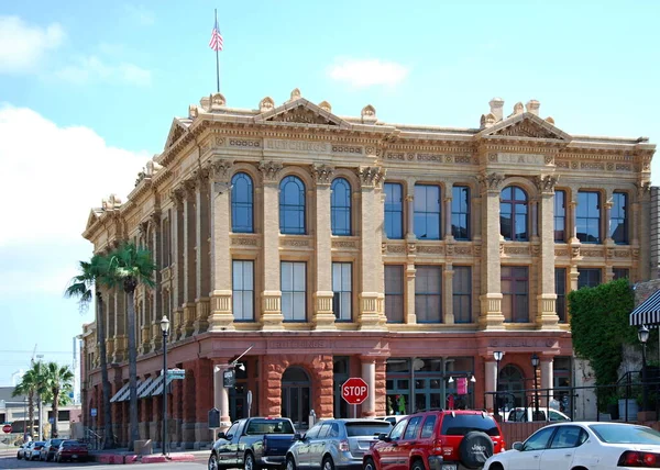 Edificio Histórico Ciudad Galveston Golfo México Texas —  Fotos de Stock