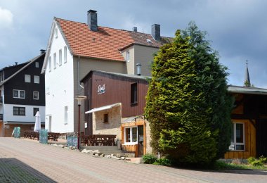 Historical Building in the Town Braunlage in the harz Mountains, Lower Saxony