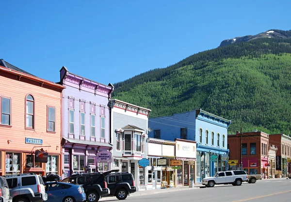 San Juan Dağları, Colorado 'daki Silverton Kasabasındaki Tarihi Binalar