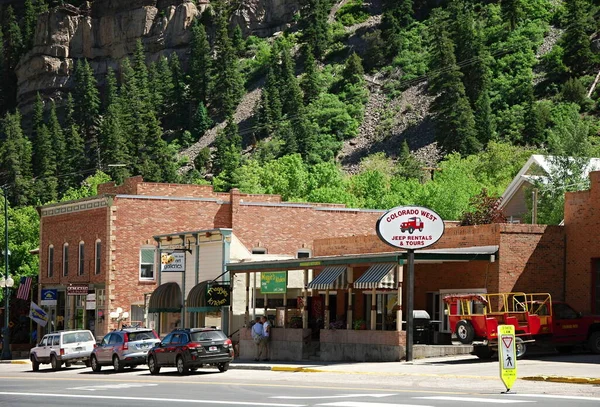 Historische Gebäude Der Altstadt Von Ouray Colorado — Stockfoto