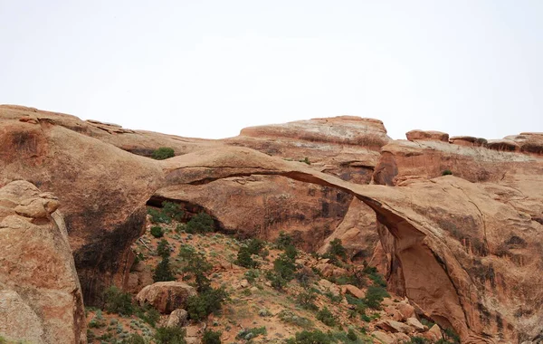 Arco Paesaggistico Nel Parco Nazionale Degli Archi Utah — Foto Stock