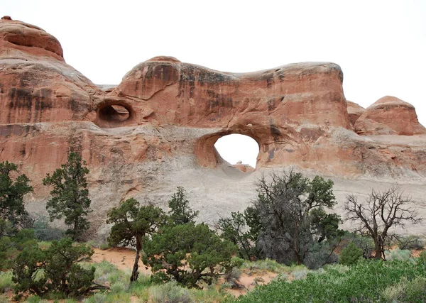 Tunnelbåge Arches Nationalpark Utah — Stockfoto