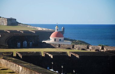 Porto Riko 'nun başkenti San Juan' daki tarihi mezarlık.