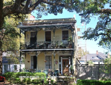 Alabama 'nın Mobile şehrinde bir villa.