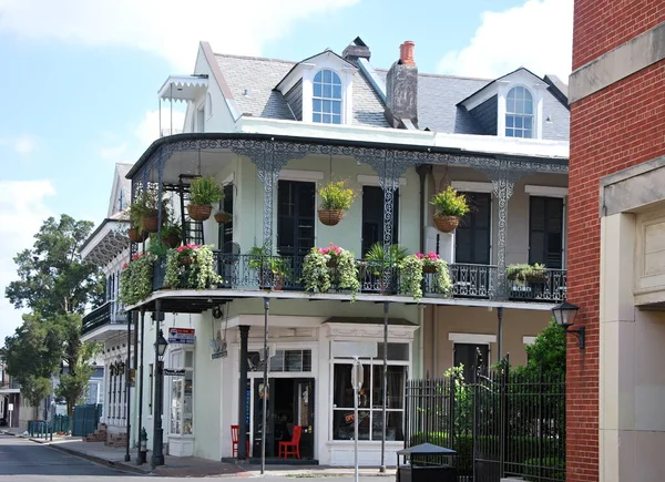 Bâtiment Historique Dans Quartier Français Nouvelle Orléans Louisiane — Photo