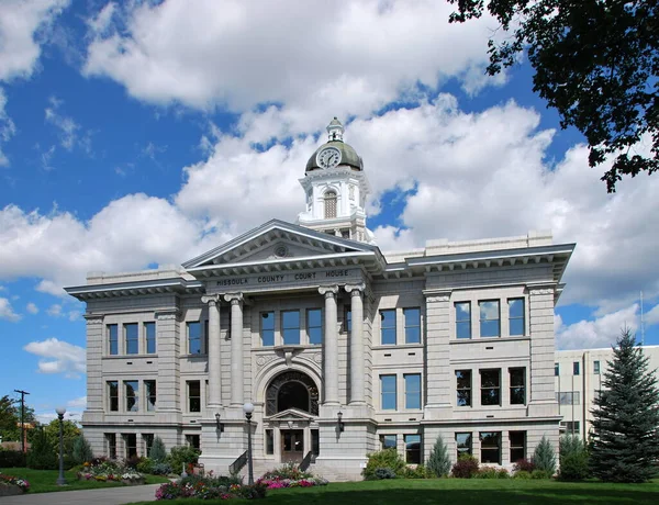 Historical Court House Town Couer Alene Idaho — стоковое фото