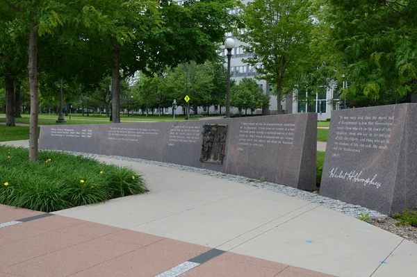 Мемориал Капитолии Штата Сент Поле Столице Миннесоты — стоковое фото