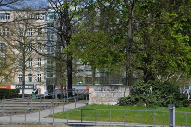 Charlottenburg Meydanı, Berlin Almanya 'nın başkenti.