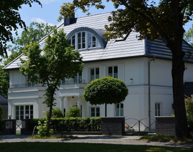 Berlin 'in Dahlem Mahallesi' ndeki Villa, Almanya 'nın başkenti Zehlendorf