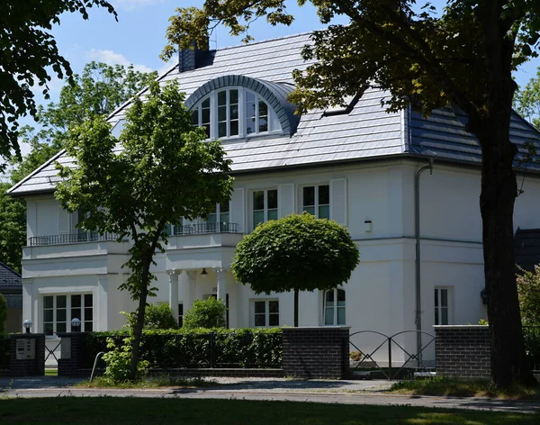 Villa Buurt Dahlem Zehlendorf Berlijn Hoofdstad Van Duitsland — Stockfoto