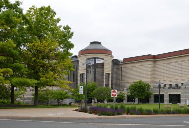 Şehir merkezindeki modern bina St. Paul, Başkent Minnesota