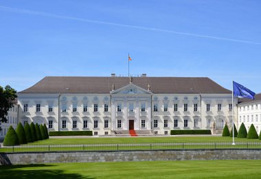 Berlin 'deki Tiergarten Mahallesi Bellevue Tarihi Şatosu, GAlmanya' nın başkenti