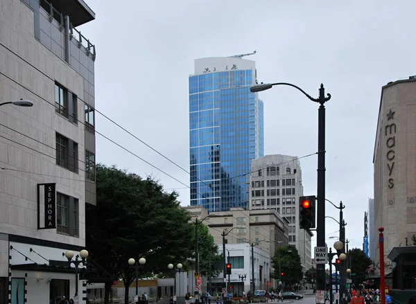 Panorama Centre Ville Seattle Washington — Photo