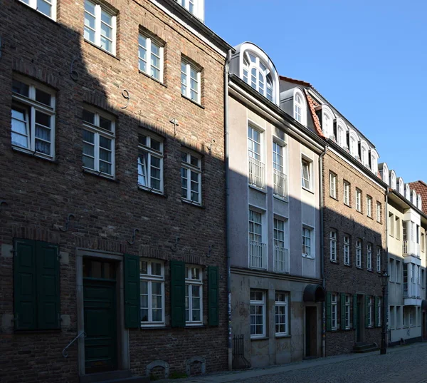 Historische Gebouwen Oude Binnenstad Van Düsseldorf Hoofdstad Van Noordrijn Westfalen — Stockfoto