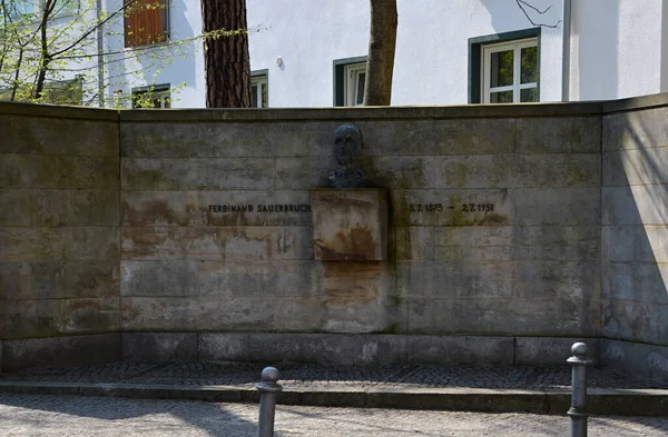 Památník Sousedství Schmargendorf Berlíně Hlavním Městě Německa — Stock fotografie