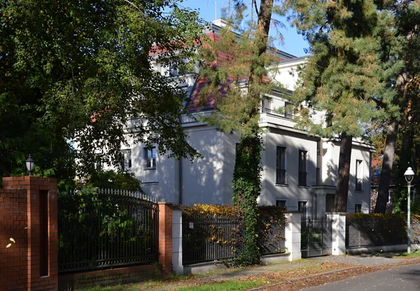 Moradia Bairro Dahlem Zehlendorf Berlim Capital Alemanha — Fotografia de Stock