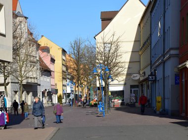 Bitterfeld, Saksonya 'daki Tarihi Bina Anhalt