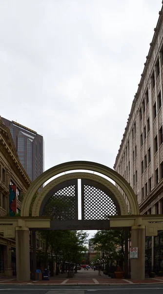 Street Scene Centrum Paul Huvudstaden Minnesota — Stockfoto