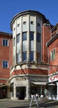 Almanya 'nın başkenti Berlin' deki Schmargendorf, Wilmersdorf 'taki tarihi bina