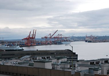 Seattle, Washington 'daki Puget Sound Limanı.