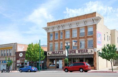 Salt Lake City 'deki sokak manzarası, Utah' ın başkenti.