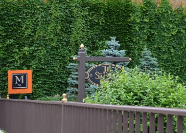 St. Paul şehir merkezindeki sokak manzarası, Başkent Minnesota