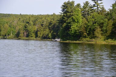 Minnesota 'daki Derin Göl manzarası