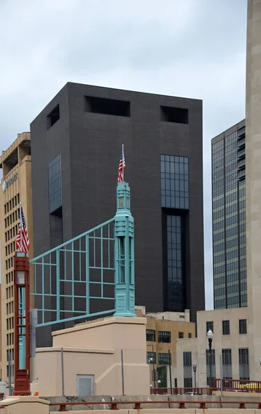 Panorama Van Het Centrum Van Paul Hoofdstad Van Minnesota — Stockfoto