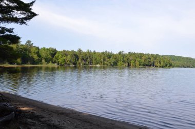 Minnesota Gölündeki Panorama Manzarası