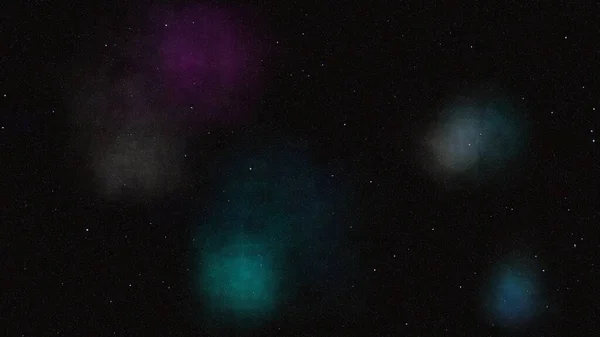 Beautiful Colorful Milky Way Star Field — Stock fotografie