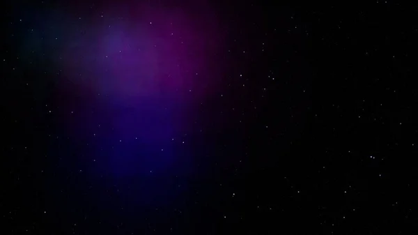 Sterrenveld Ruimte Universum Gevuld Met Sterren Gas Verre Kosmos Illustratie — Stockfoto
