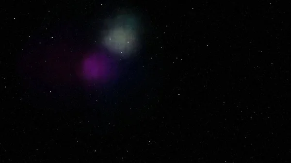 Beautiful Night Sky Far Distant Cosmos — Stockfoto