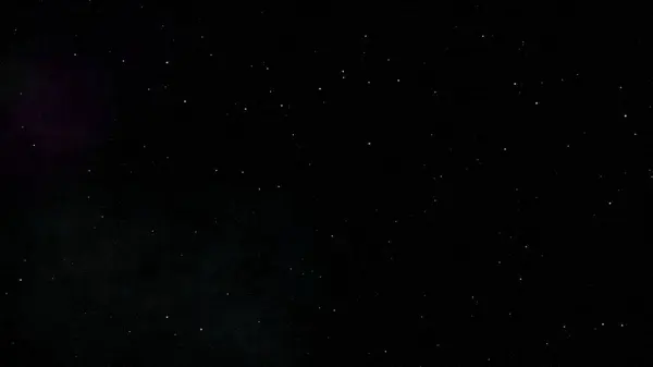 Abstract Fantasy Starry Night Sky Dark Aquamarine White Nebula — Stock Photo, Image